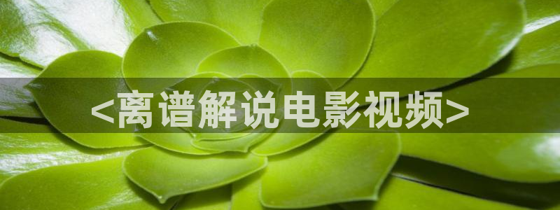 奇优影院免费高清电影：<离谱解说电影视频>