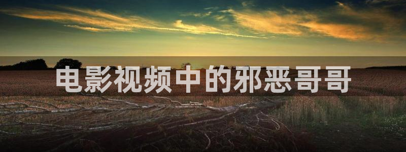 奇优影院.：电影视频中的邪恶哥哥